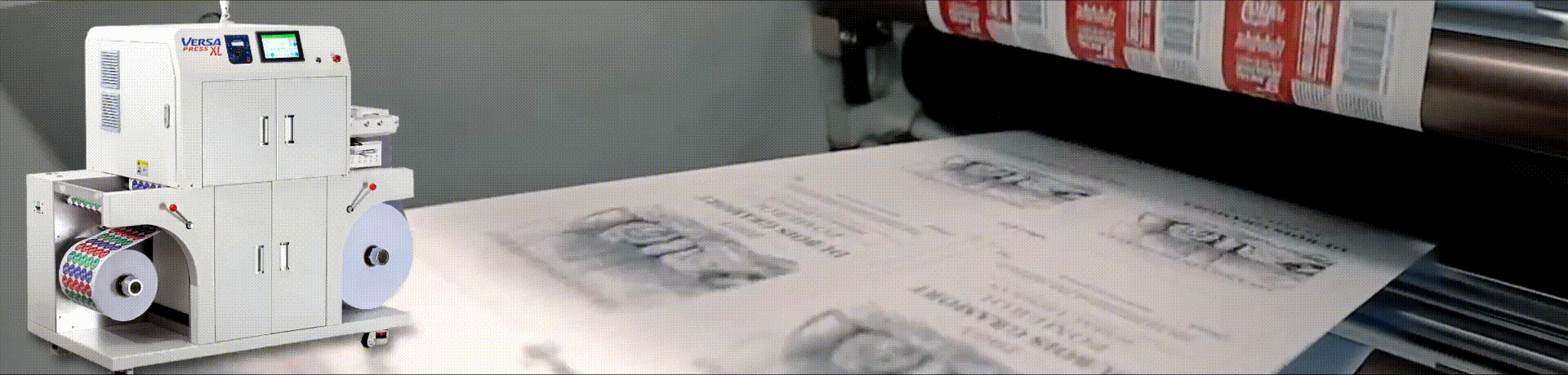 VersaPress XL - Impressora Digital Industrial para Rótulos e Etiquetas Sob Demanda!